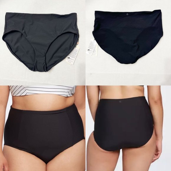 CALIA by Carrie Underwood Other - CALIA NWT Sz XL Pure Black Women's Sculpt High Rise Swim Bottom